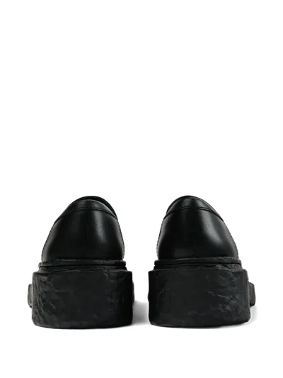 Camperlab Penny-strap Platform Loafers In Black