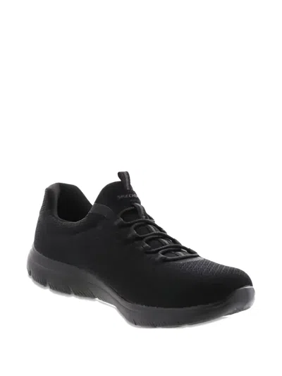 Skechers Summits Wide-width Sneakers In Black