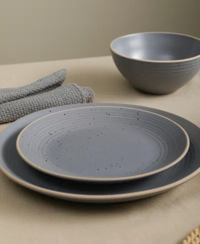 Stone Lain Lauren 32 Pc. Dinnerware Set, Service For 8 In Blue
