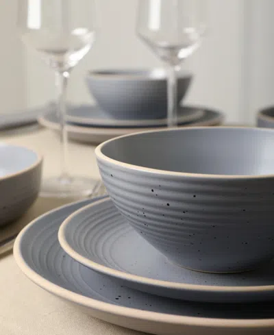 Stone Lain Lauren 32 Pc. Dinnerware Set, Service For 8 In Blue