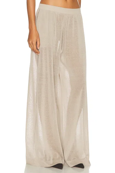 Alaïa Alaϊa Fluid Pant In Neutral