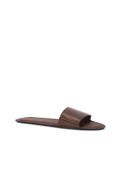The Row Sara Strap Slide In Brown
