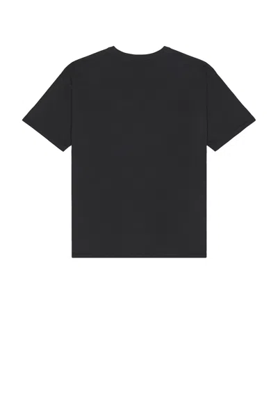 Rhude Crew Neck Short Sleeve Graphic Print T-shirt In Black