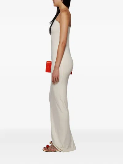 直筒超长连衣裙