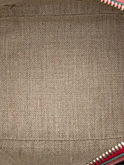 Pre-owned Gucci 2000-2015 Mini Leather Gg Charm Dome Satchel In Red