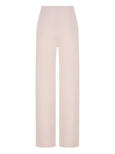 Alpha Studio Drawstring Trousers In Purple