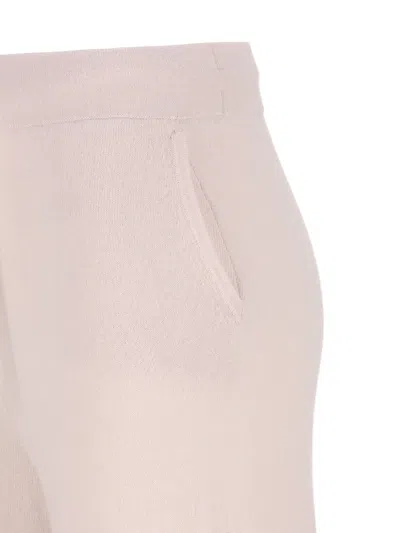 Alpha Studio Drawstring Trousers In Purple