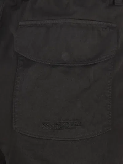 Massimo Osti Studio Patch-pocket Trousers In Black