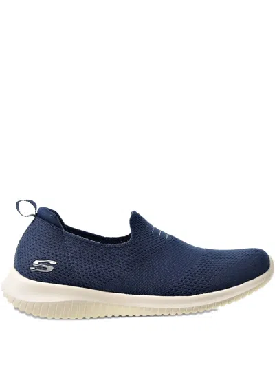 Skechers Ultra Flex-harmonius Knit Sneakers In Blue