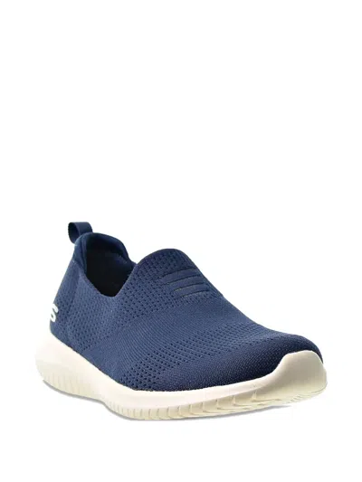 Skechers Ultra Flex-harmonius Knit Sneakers In Blue