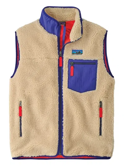 Patagonia Men S Classic Retro-x Vest Dark Natural In Neutral