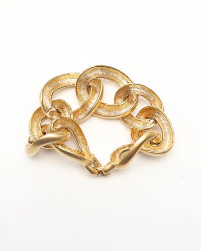 Givenchy Gold Chain Bracelet In Gold