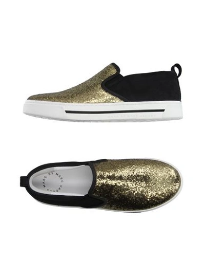 Shop Marc By Marc Jacobs Sneakers In Gold