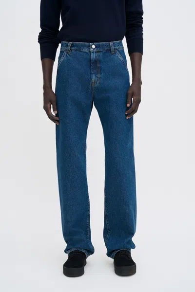 Filippa K Denim Work Jeans In Blue
