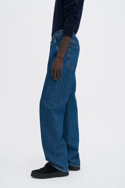 Filippa K Denim Work Jeans In Blue