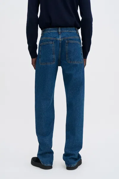 Filippa K Denim Work Jeans In Blue