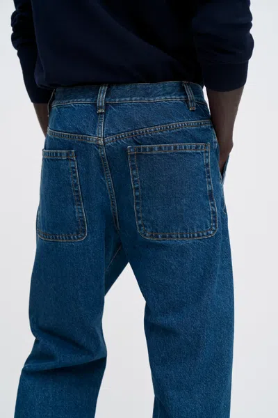Filippa K Denim Work Jeans In Blue