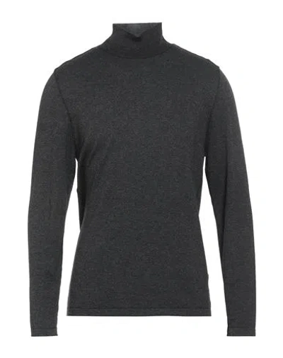Transit Man Turtleneck Charcoal Size M Virgin Wool, Viscose In Black