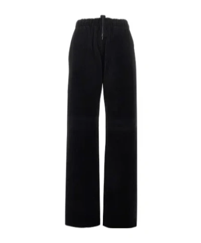 Golden Goose Drawstring Sweatpants In Black