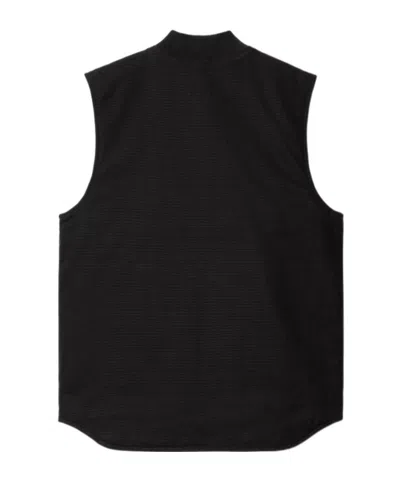 Carhartt Dearborn Canvas Classic Vest In Black