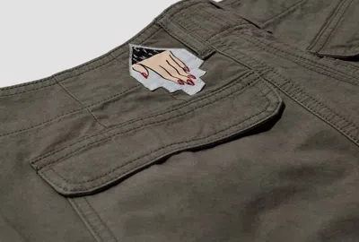 Cav Empt Belt Loop Casual Pants In Brown