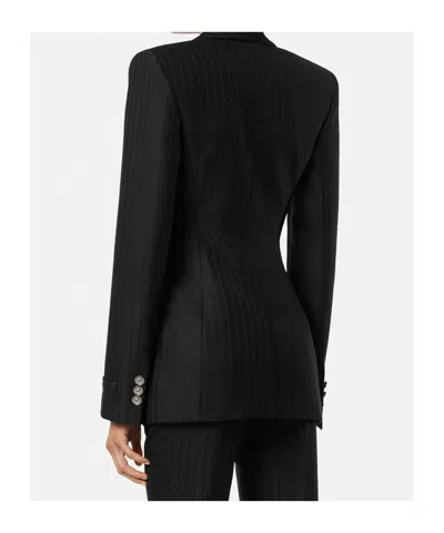 Versace Blazer - Negro In Black