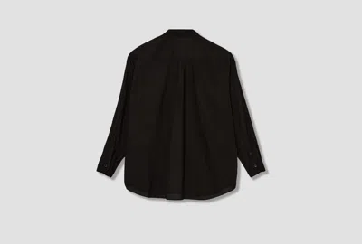 Comoli Long-sleeved Shirt In Black