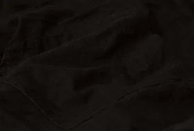 Comoli Long-sleeved Shirt In Black