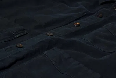 Visvim Long Sleeve Casual Jacket In Blue