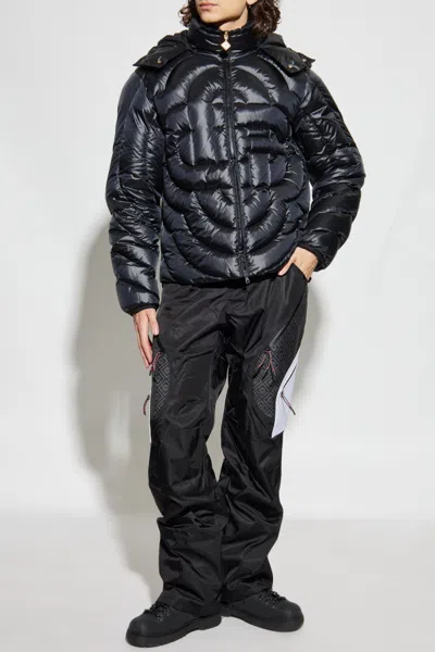 Casablanca Geometric Pattern Casual Pants In Black