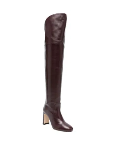 Stuart Weitzman Babette Boots In Brown