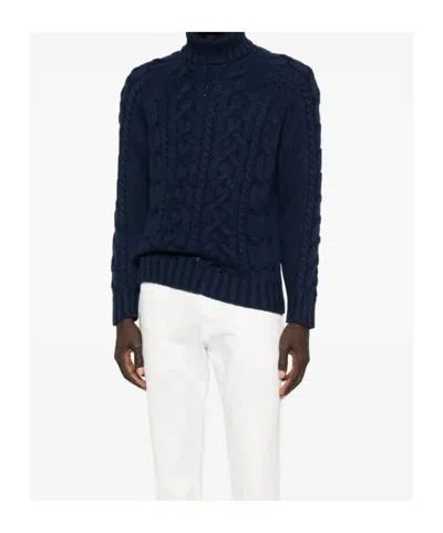 Brunello Cucinelli Cable-knit Turtleneck Sweater In Black