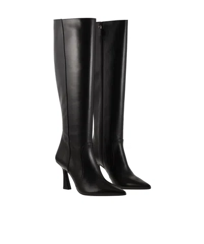Stuart Weitzman Vinnie Zip Boot 85 In Black