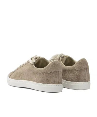 Common Projects Casual Low-top Suede Sneakers And Slip-ons In Brown