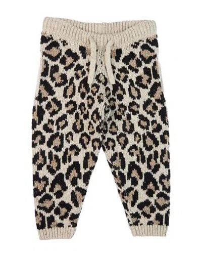 Alanui Toddler Girl Pants Beige Size 4 Wool, Viscose, Polyamide In Neutral