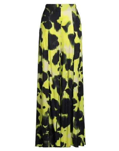 Pierantonio Gaspari Woman Pants Yellow Size 10 Viscose In Multi