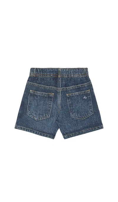 Rag & Bone Mini Miramar Pull On Short In Blue