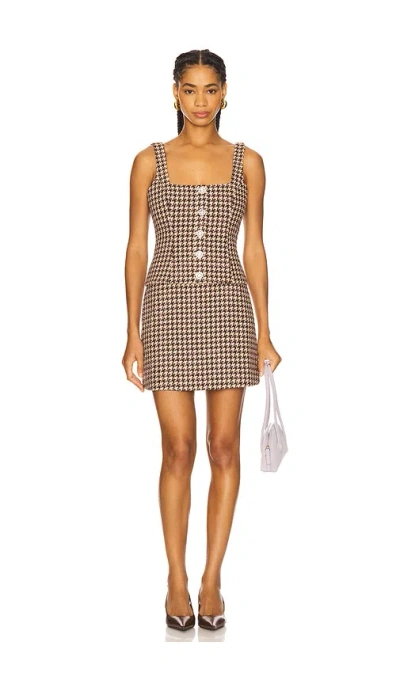 Likely Calissa Tweed Mini Dress In Multi