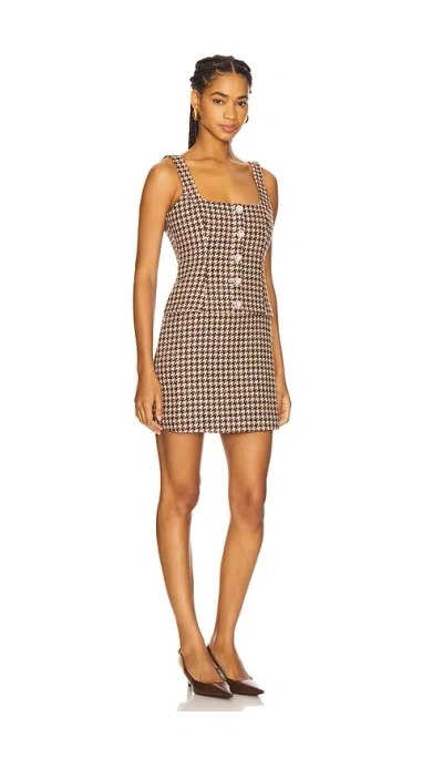 Likely Calissa Tweed Mini Dress In Multi