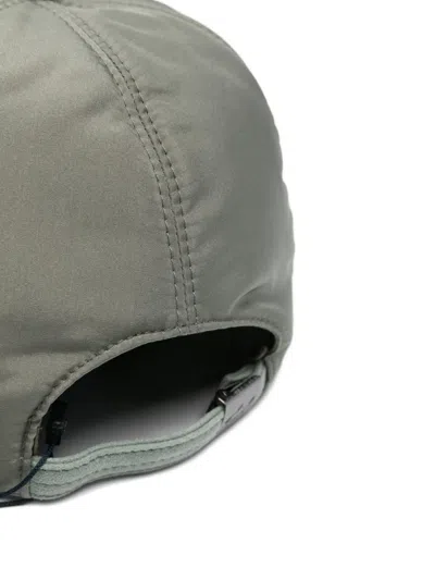 Paul & Shark Typhoon Logo-plaque Baseball Cap In Gray