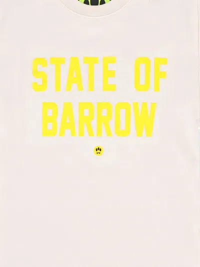 Barrow Teddy-bear T-shirt In Neutral