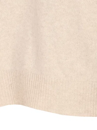 Lisa Yang Crew-neck Cashmere Sweater In Neutral