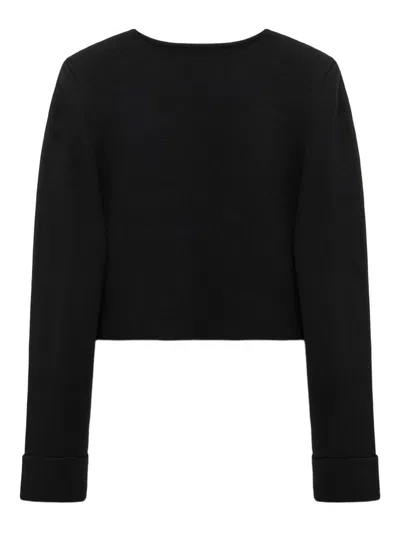 Dorothee Schumacher Sharp Ambition Double-breasted Jacket In Black