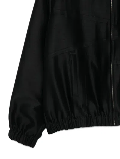 Undercover Elasticated Jacket In Black