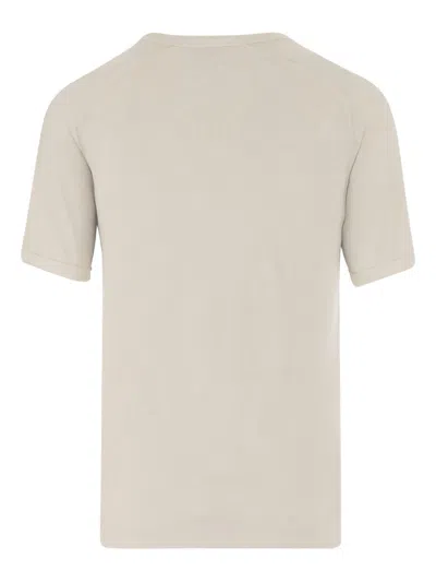 By Malene Birger Lyocell Blend T-shirt With Logo In Multi