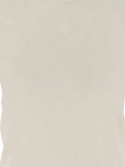 By Malene Birger Lyocell Blend T-shirt With Logo In Multi