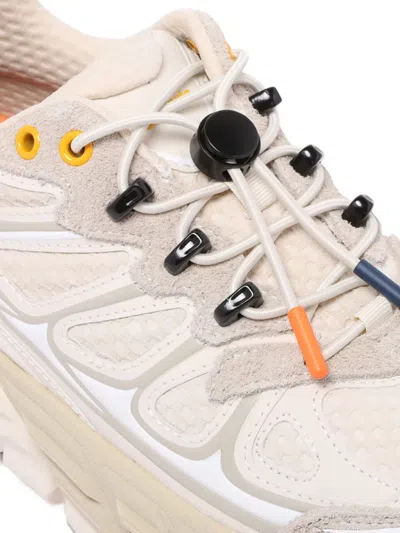 Barracuda Round-one Sneakers In Technical Fabric And Suede In Neutral