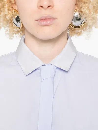 Forte Forte Oversized Cotton Poplin Shirt In White