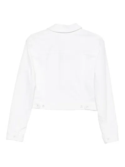 Marc O'polo Button-fastening Flap-pocket Jacket In White
