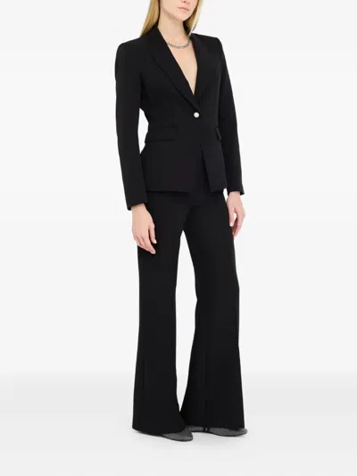 Liu •jo Smart Flared Trousers In Multi